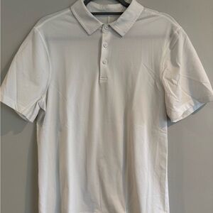 Lululemon Athletica Classic White Polo Shirt